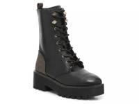 Bryce Platform Combat Boot Black view