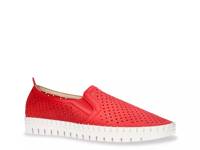 Fresh Slip-On Sneaker Red Faux Leather view