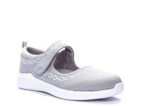 Travelbound Mary Jane Flat Grey view