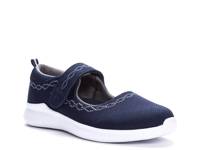 Travelbound Mary Jane Flat Navy view