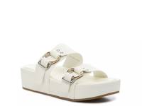 Cici Wedge Sandal White view