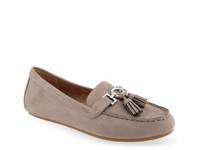 Deanna Loafer Taupe Fabric view