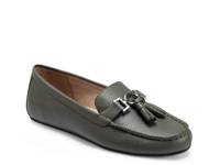 Deanna Loafer Dark Green Synthetic view