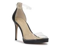 Daisile Pump Clear & Black Synthetic view