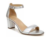 Vera Sandal Silver Metallic Leather view
