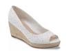 Nuri 7 Espadrille Wedge Pump Off White view