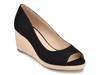 Nuri 7 Espadrille Wedge Pump Black view
