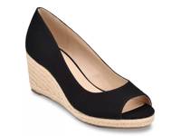 Nuri 7 Espadrille Wedge Pump Black view