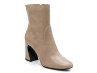 Taddie Bootie Brown Snake Embossed view