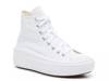 Chuck Taylor All Star Move High-Top Sneaker - Women's White view