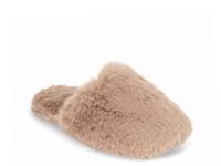 Lux Faux Fur Slipper - Women's Light Brown view