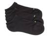 Air Cushion Sport Women's No Show Socks - 3 Pack Black view
