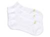 Air Cushion Sport Women's No Show Socks - 3 Pack White view