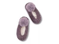 Ballerina Pom Slipper - Women's Purple view