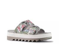 Pepa Platform Sandal Grey Floral view