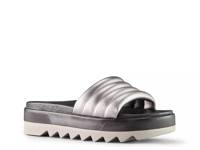 Prato Platform Sandal Silver Metallic view