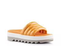Prato Platform Sandal Orange view