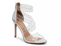 Jullury Sandal Clear/Silver Metallic view