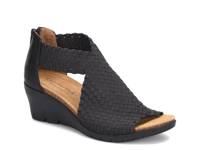 Alesha Wedge Sandal Black view