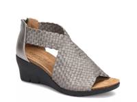 Alesha Wedge Sandal Pewter Metallic view