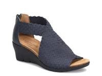 Alesha Wedge Sandal Navy view