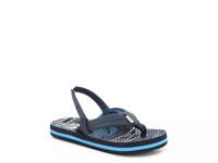 Little Ahi Flip Flop - Kids' Navy view