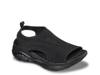 Cali Catch Arch Fit Wedge Sandal Black view