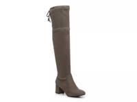 Tarq Over-the-Knee Boot Dark Taupe view