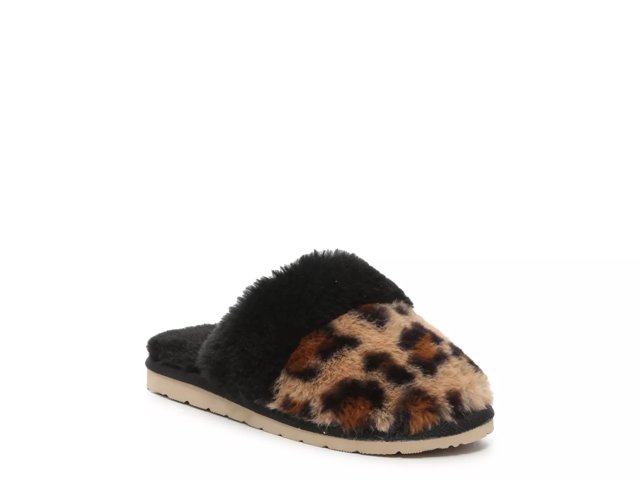 Leopard Scuff Slipper - Kids'
