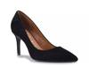 Gayle Pump Black Suede view