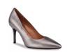 Gayle Pump Silver Metallic Leather view