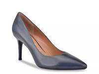 Gayle Pump Navy Leather view