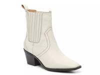 Kanaria Western Bootie Off White view