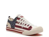 Joint Slip-On Sneaker Red/White/Blue Stars & Stripes Print view