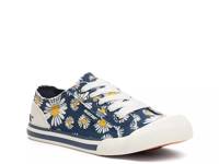 Jazzin Sneaker Navy/White Daisy Print view