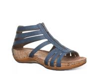 Layla II Sandal Dark Green view