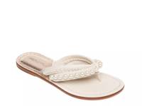 Miami Pearl Sandal Off White view