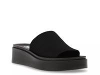 Balanced Wedge Sandal Black view