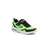 Microspec Max Galaxy Sneaker - Kids' Black & Green view