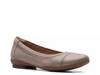 Sara Bay Ballet Flat Taupe Metallic view