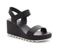 Cameron Wedge Sandal Black view