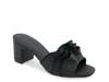 Gabrielle Sandal Black Raffia view