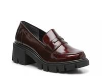 Sage Penny Loafer Burgundy view