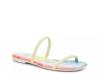 Lester Sandal Yellow/Blue/Orange Watercolor view