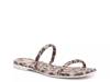 Lester Sandal Brown & Black Leopard Print view