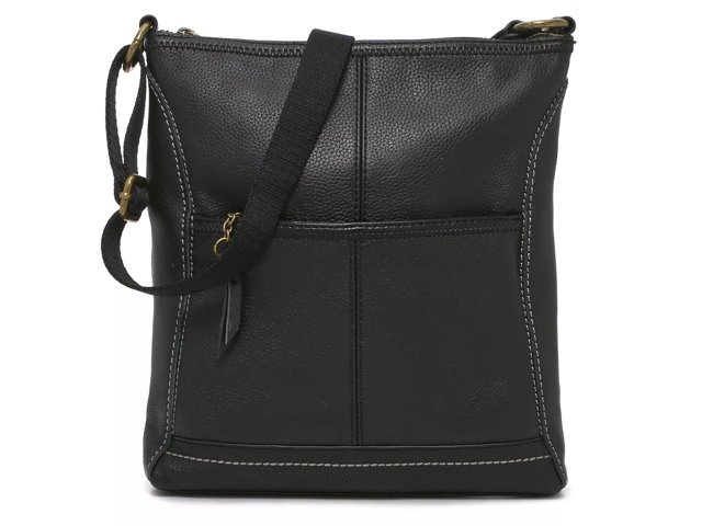 Iris Leather Crossbody Bag
