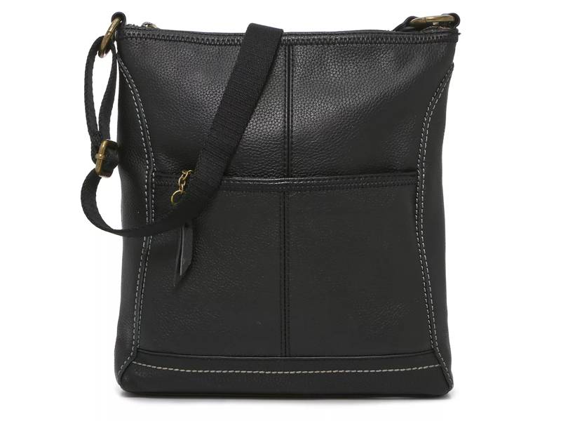 Iris Leather Crossbody Bag