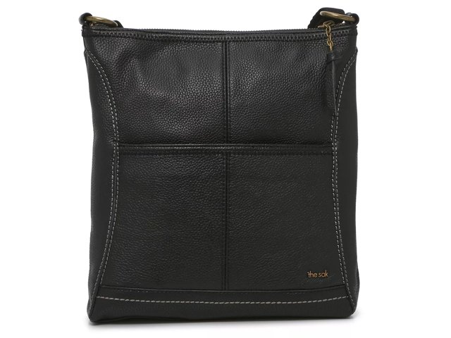 Iris Leather Crossbody Bag