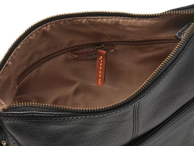 Iris Leather Crossbody Bag