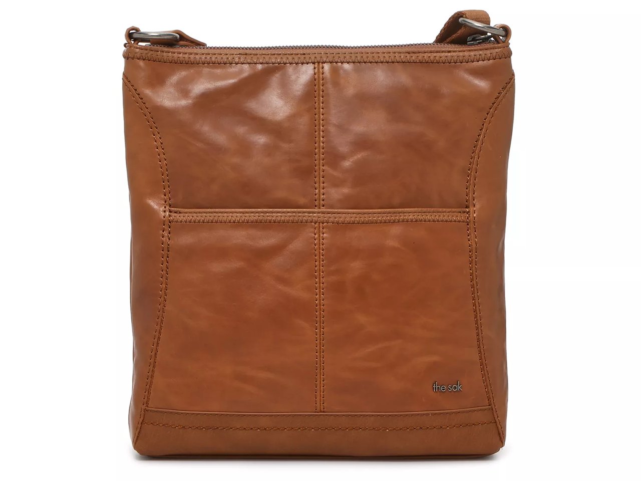 Iris Leather Crossbody Bag